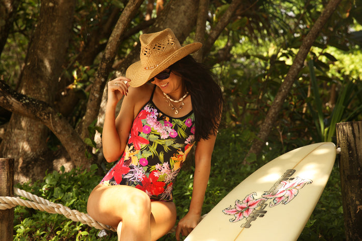 Floral Flame - SALT Sky High One Piece