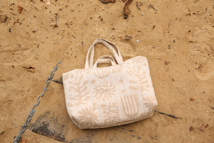 Quilted Beach Tote